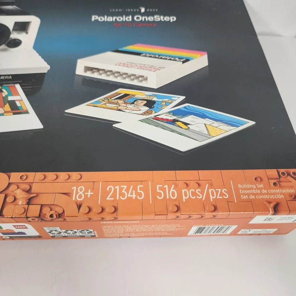 LEGO Ideas: Polaroid OneStep SX-70 Camera (21345) NEW IN BOX  SEALED